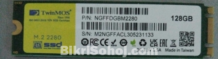 M2 2280 Sata 128gb Ssd
